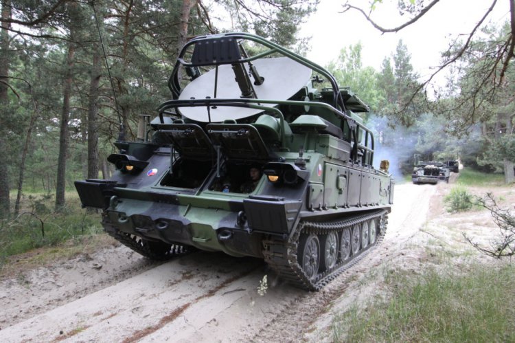 Řídící a naváděcí radiolokátor (ŘNRL) 1S91, foto Jan Kouba - OKaP MO