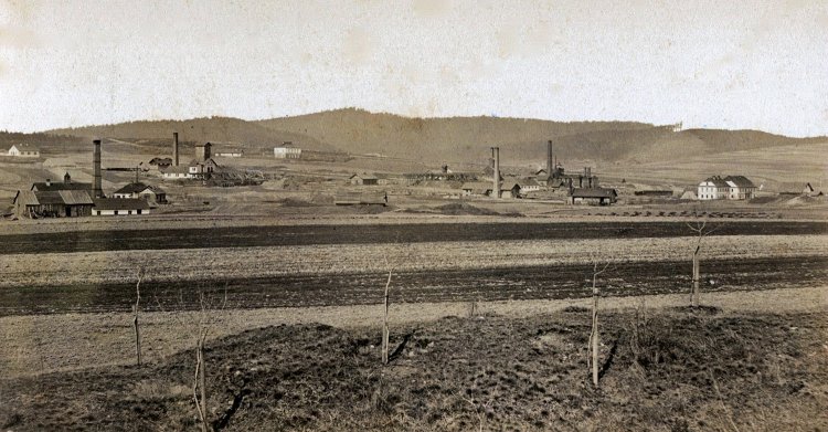 Panorama Hor u Mirošova, 70. léta 19. století